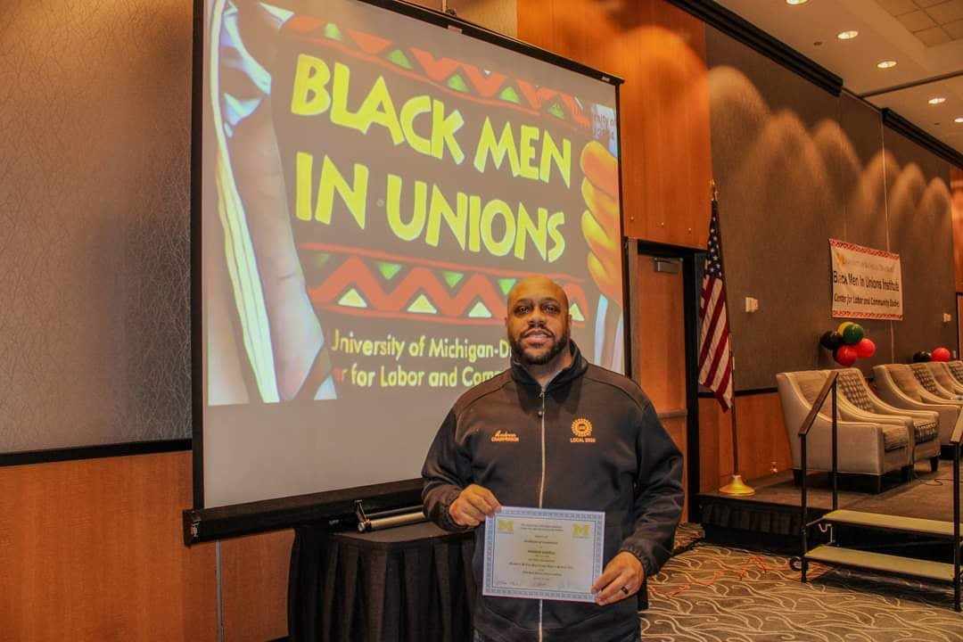 Black Men in Unions ceremony